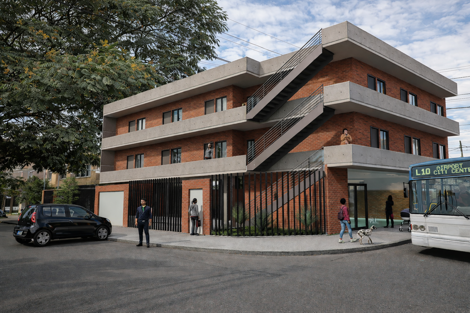 Interior Departamento Moderno